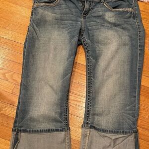 Madison Denim Co. Stylish Blue Women's Capri Jeans 7/8